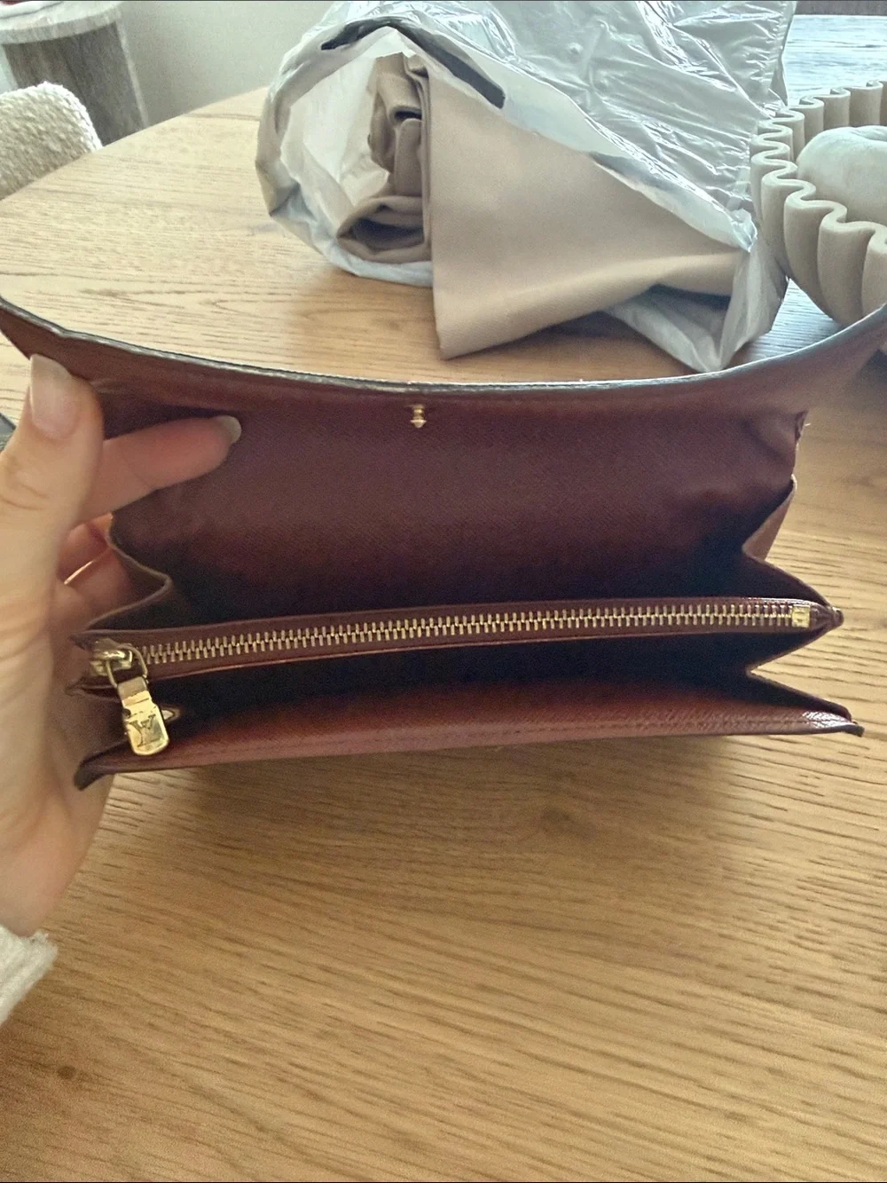 Louis Vuitton Monogram Canvas Long Wallet - Brown Monogram